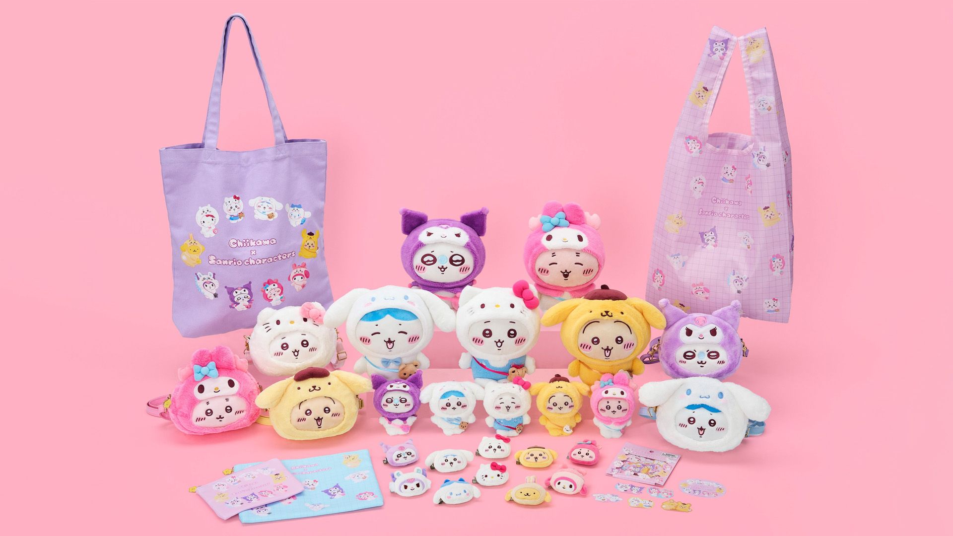 Cuteness Overload! Chiikawa and Sanrio Characters Team Up for a Fluffy “Dress-Up” Collaboration—Available June 13, 2025